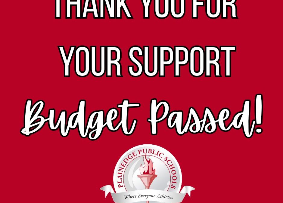 THANK YOU FOR YOUR SUPPORT!